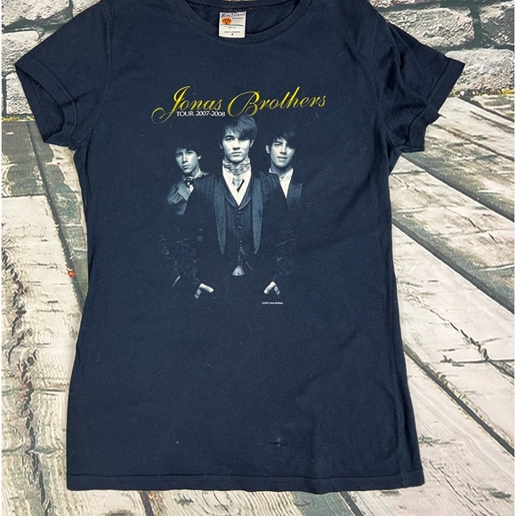 Bay Island Tops - Jonas Brothers 07-08 Concert  Tour Y2K Small Shirt